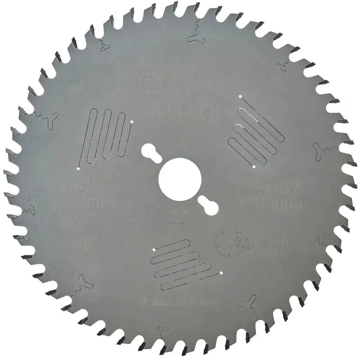 DeWALT DT4345 Cirkelzaagblad HPL Extreme 250mm 50T
