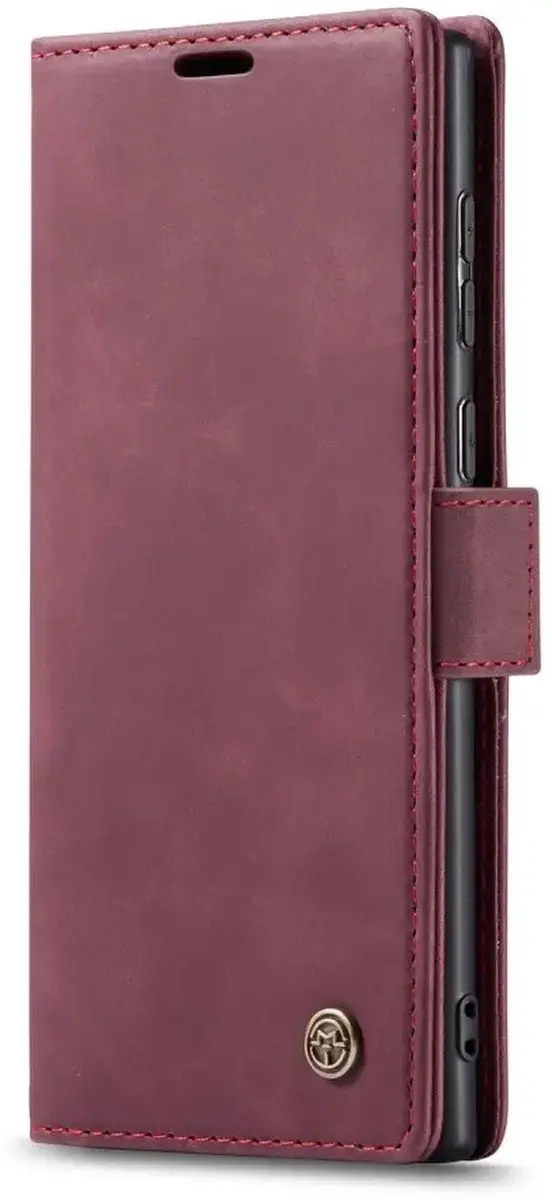 Caseme 013 Hoesje Samsung Galaxy S25 Ultra - Book Case Rood