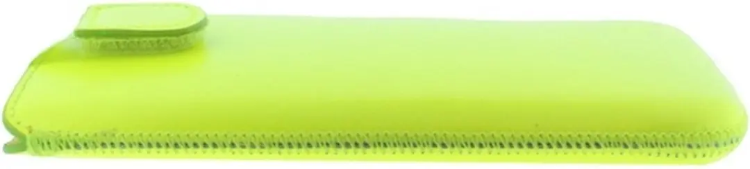 Senza Slide Serie Echt Leer Hoesje - Neon Yellow - 4 Stuks - SEN-LSCNY-XXL