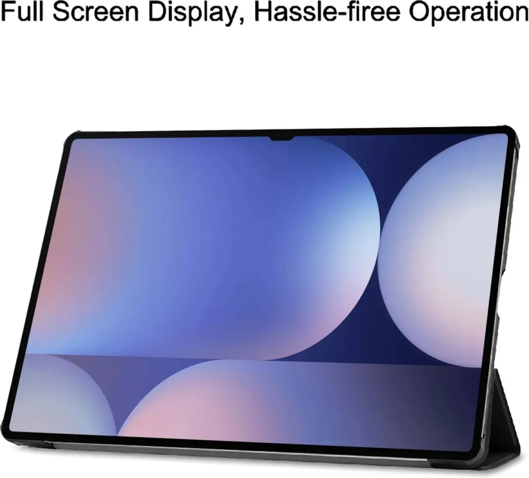 Just in Case Tablethoes TriFold Bookcase 8274809 - Samsung Tab S10/S9 Ultra 14.6" - Zwart