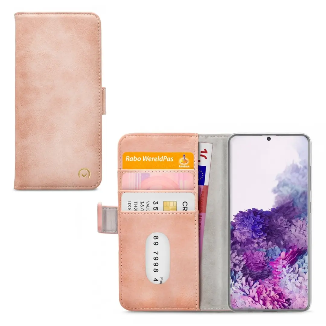 Mobilize Elite Gelly Wallet Book Case Samsung Galaxy S20 Plus - Licht Roze - 3 Pasjes