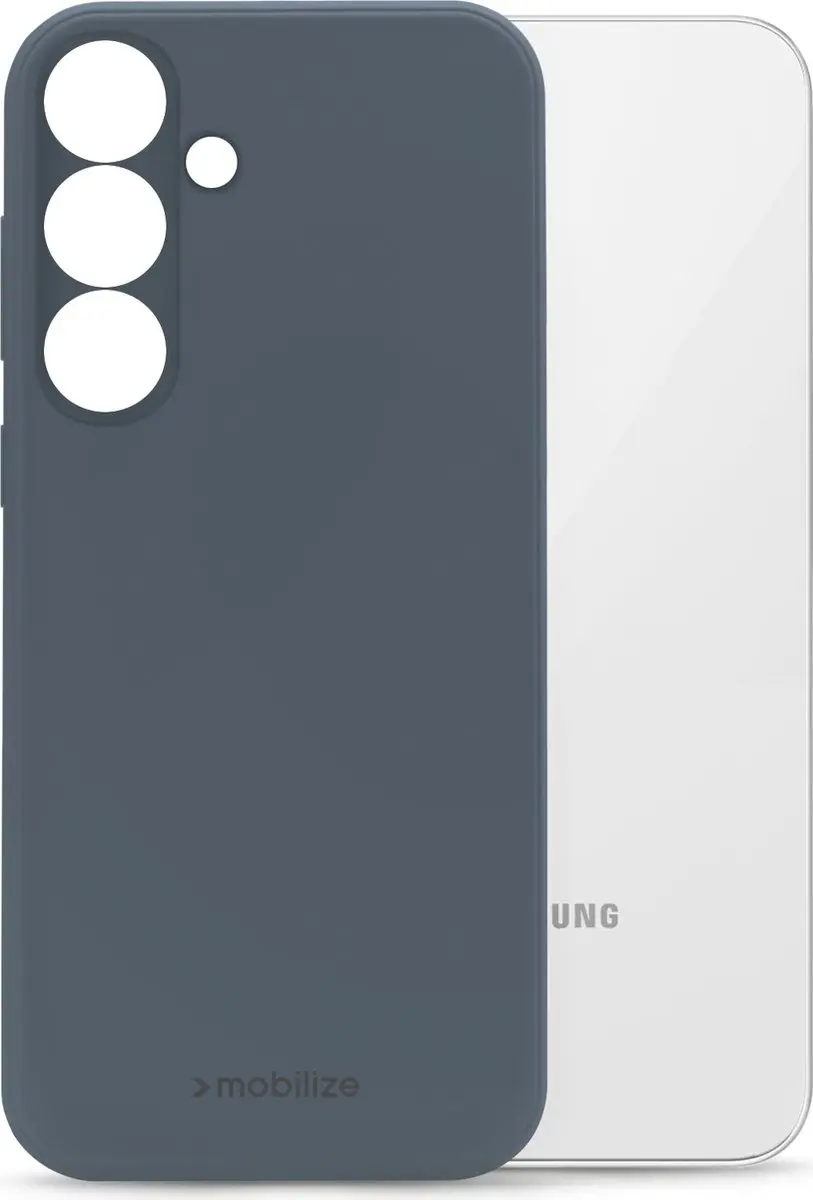 Mobilize Galaxy S23 FE Hoesje Blauw - TPU/Rubber Gelly