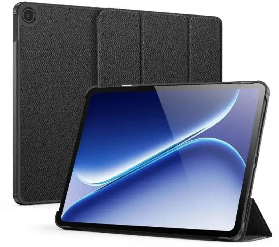Dux Ducis Domo Tablet Hoes OnePlus Pad Go 2 - Tri-Fold Book Case - Zwart