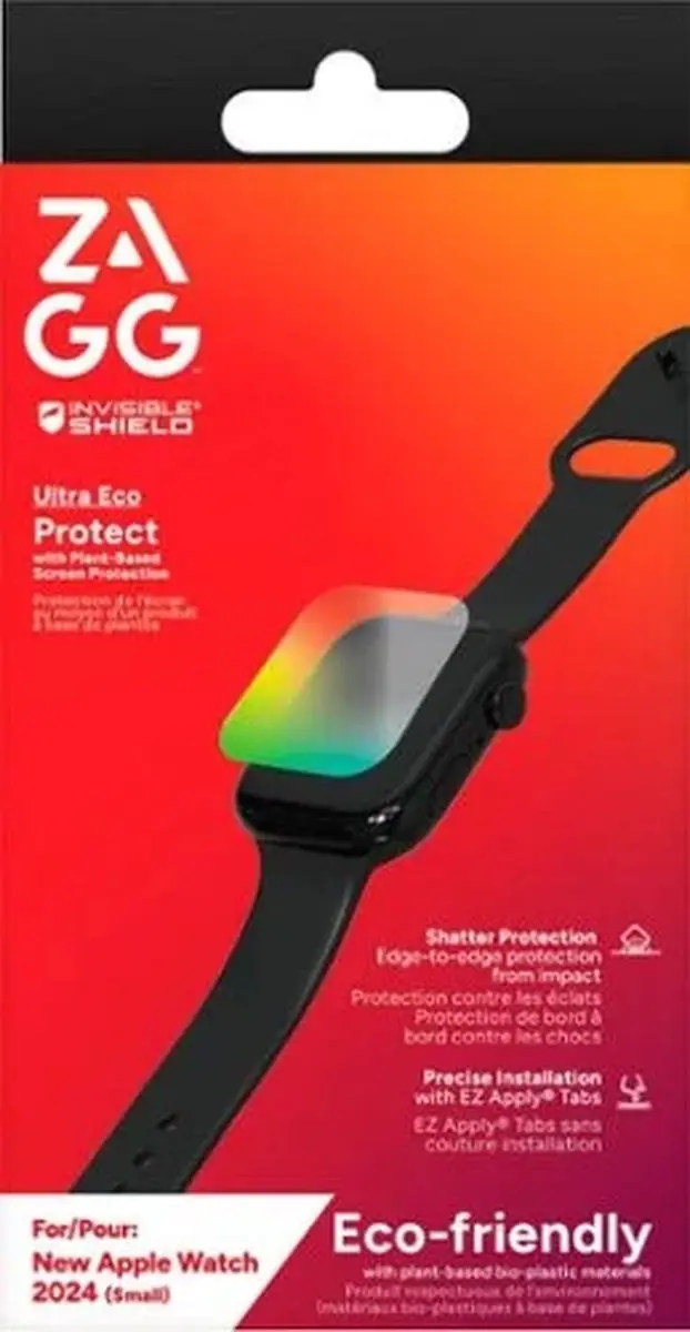 ZAGG InvisibleShield Ultra Eco Apple Watch 42mm - Transparant