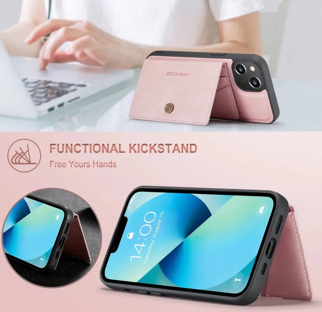 Caseme JH-01 Hoesje iPhone 15 - Roze