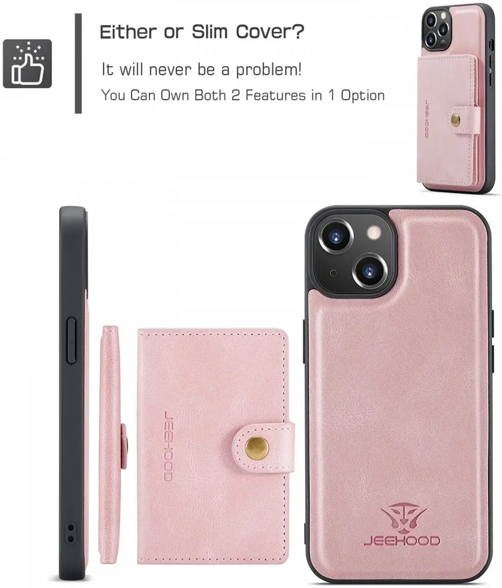 Caseme JH-01 Hoesje iPhone 15 - Roze