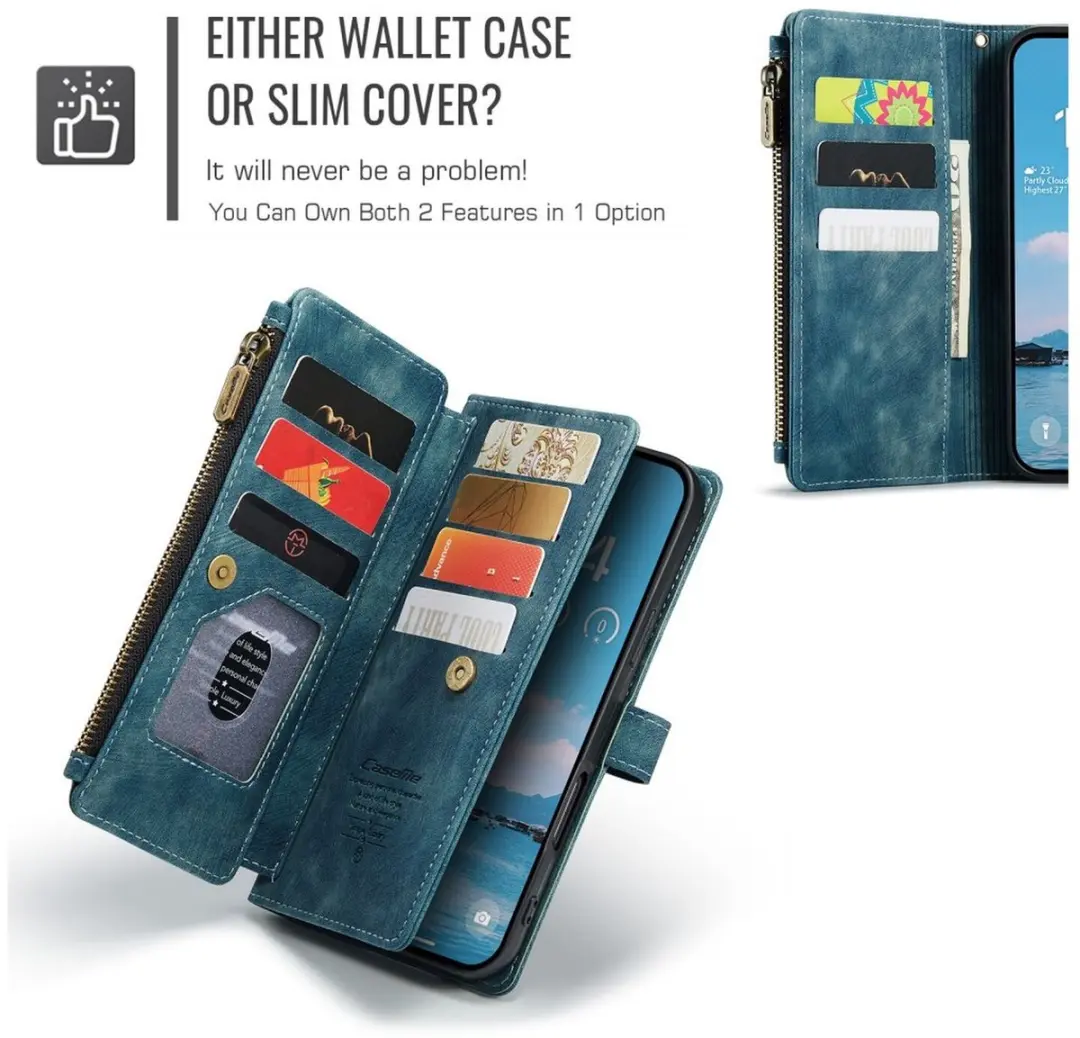 CaseMe C30 Hoesje iPhone Air - Blauw