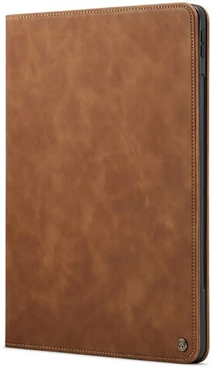 Caseme iPad Pro 11 Bookcase Hoesje - Effen Cognac