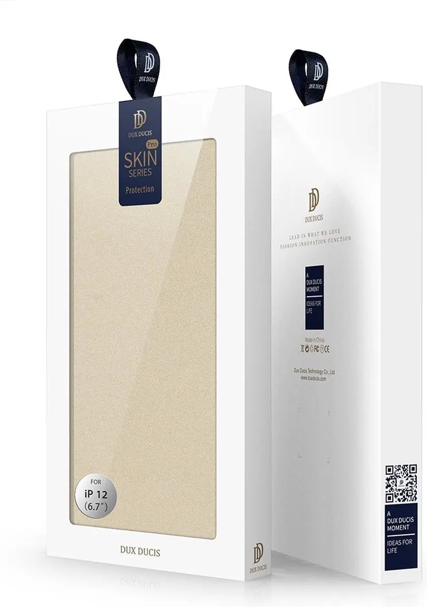 Dux Ducis Skin Pro Series Hoesje iPhone 12 Pro Max - Goud