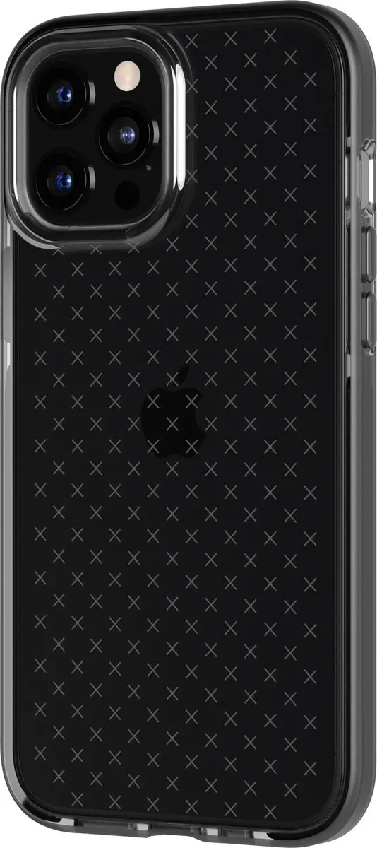 Tech21 Evo Check iPhone 12 Pro Max Hoesje - Smokey Black - T21-8395