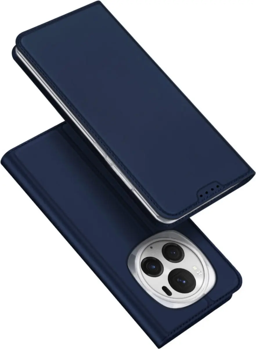 Dux Ducis FOLIO-PRO-BK-M6P Telefoonhoesje - Honor Magic 6 Pro - Donkerblauw - afbeelding 6 van 6