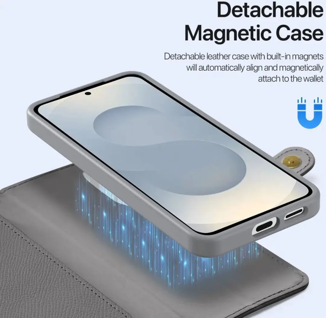 Dux Ducis Lawa Series Telefoonhoesje Samsung Galaxy S25 Edge - Grijs