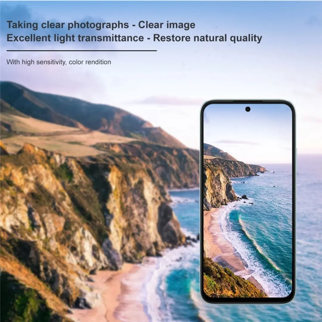 Imak 9H Tempered Glass Camera Lens Protector - Oppo A6X 5G