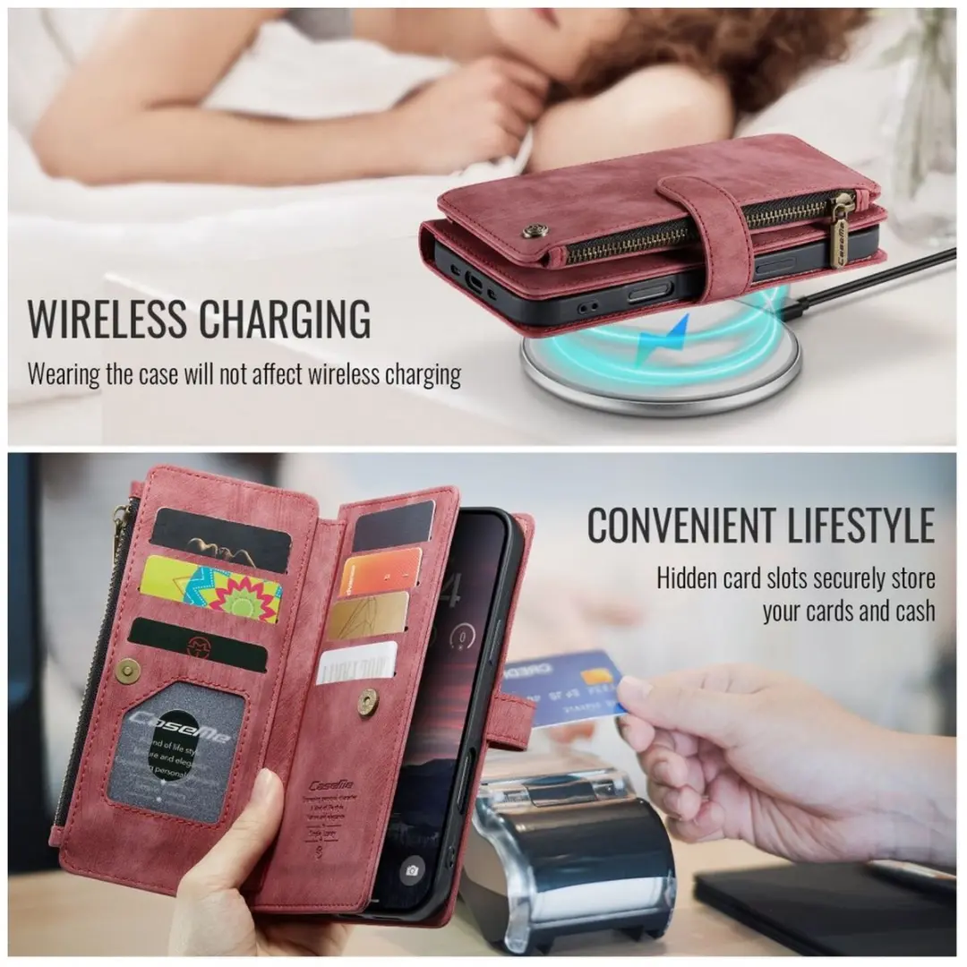 CaseMe C30 iPhone Air Hoesje - Rood