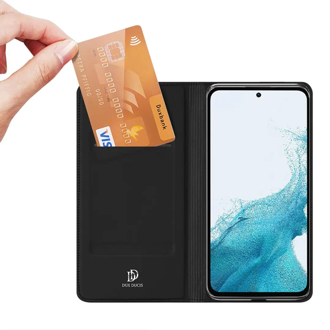 Dux Ducis Skin Pro Book Case Samsung Galaxy A54 5G - Zwart - afbeelding 6 van 6