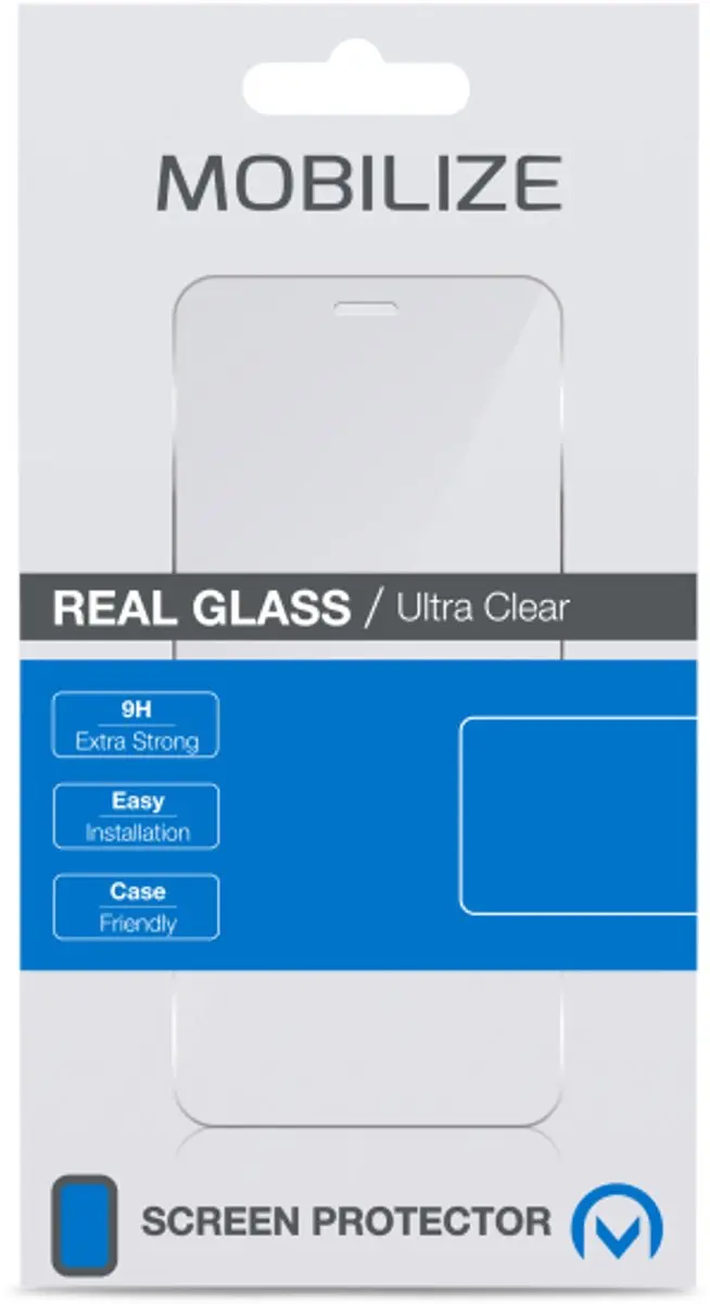 Mobilize Samsung Galaxy S26+ Glazen Screenprotector - Case Friendly