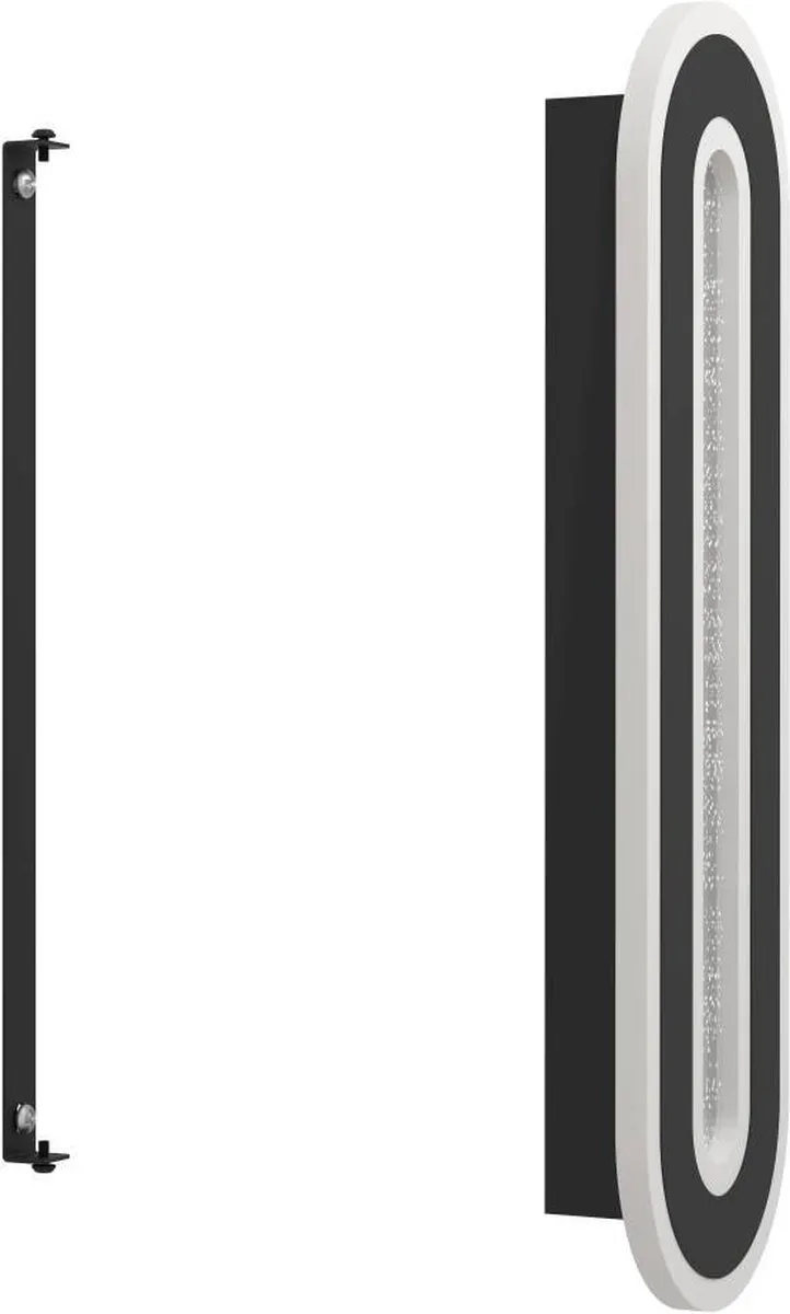 Eglo Macchioni Wandlamp 40cm - Zwart/Wit