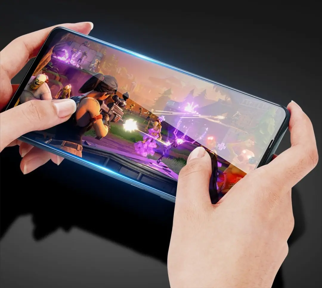 Dux Ducis Screen Protector Motorola Moto G200 5G - Zwart - afbeelding 6 van 6