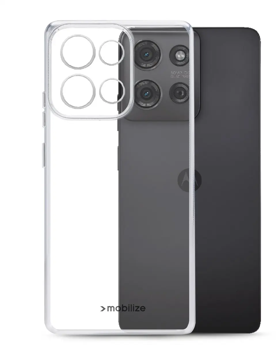 Mobilize MOB-GCC-MOTOG755G Telefoonhoesje Moto G75 - Transparant - afbeelding 6 van 6