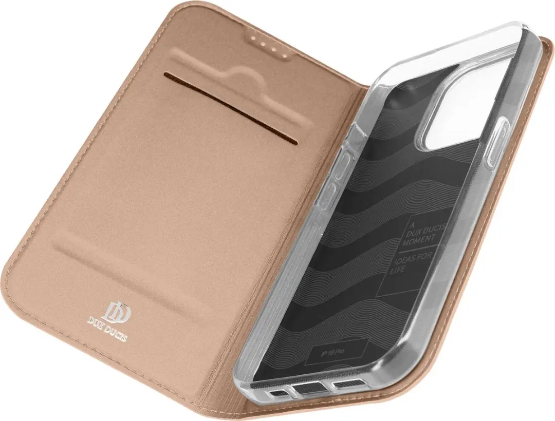 Dux Ducis Folio Pro Book Case iPhone 15 Plus