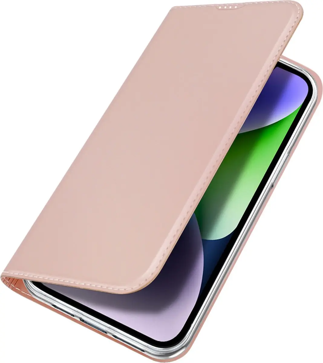 Dux Ducis Folio Pro Book Case iPhone 15 Plus - Rose Goud