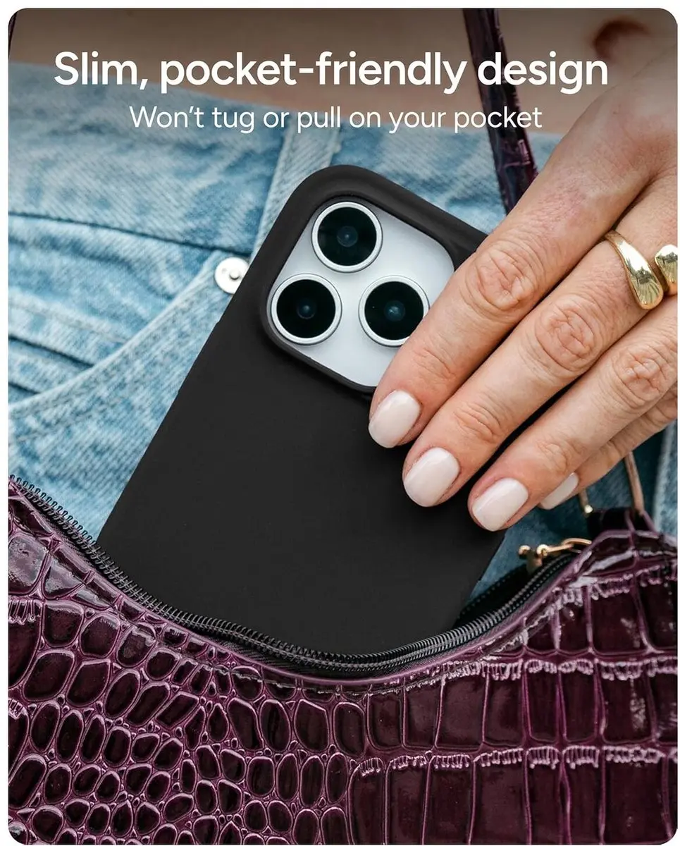 ZAGG Manhattan Snap MagSafe Hoes iPhone 17 Pro Max - Zwart