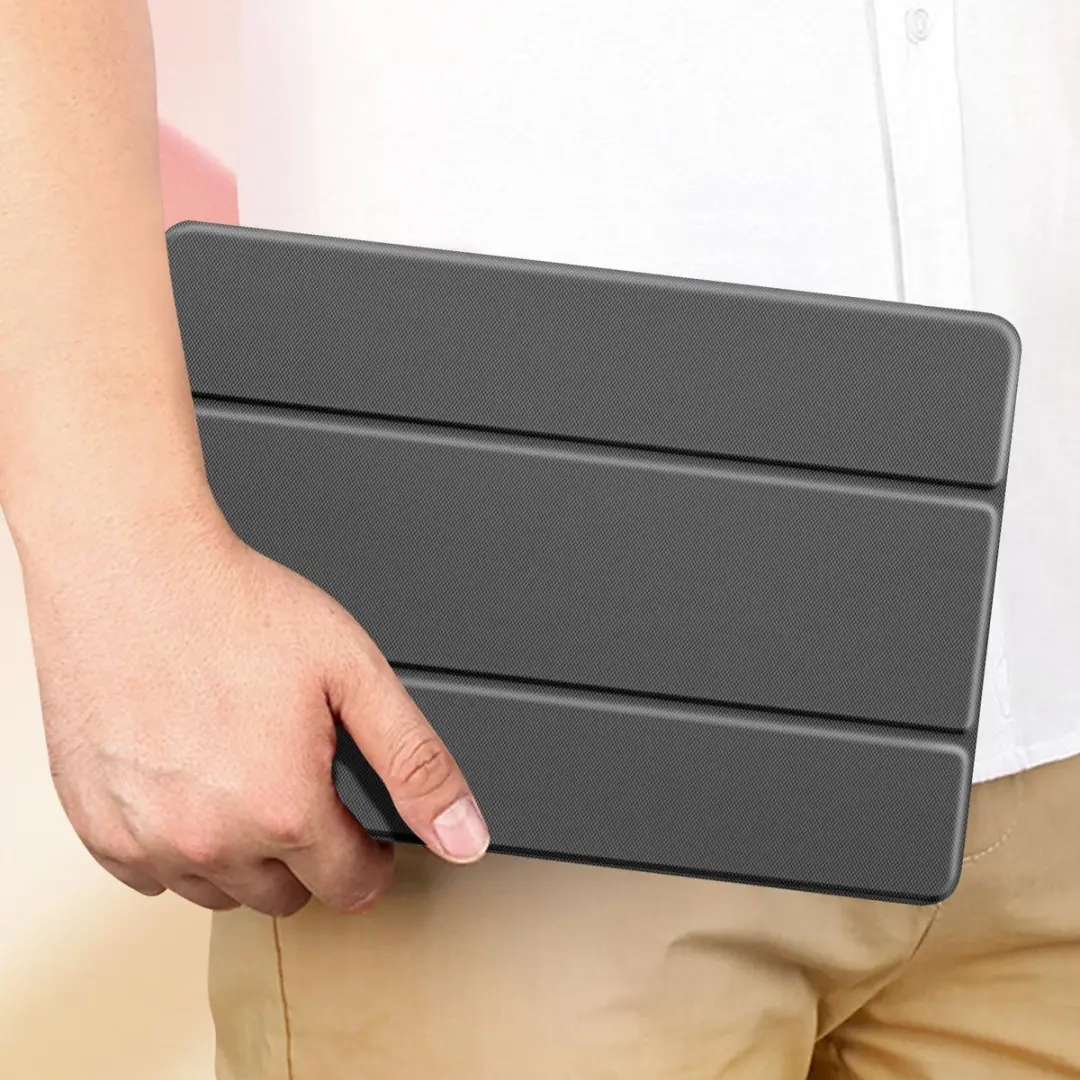 Dux Ducis Toby Series FOLIO-TOBY-BK-X510 Tablethoes - Samsung Galaxy Tab S9/S9 FE - Zwart