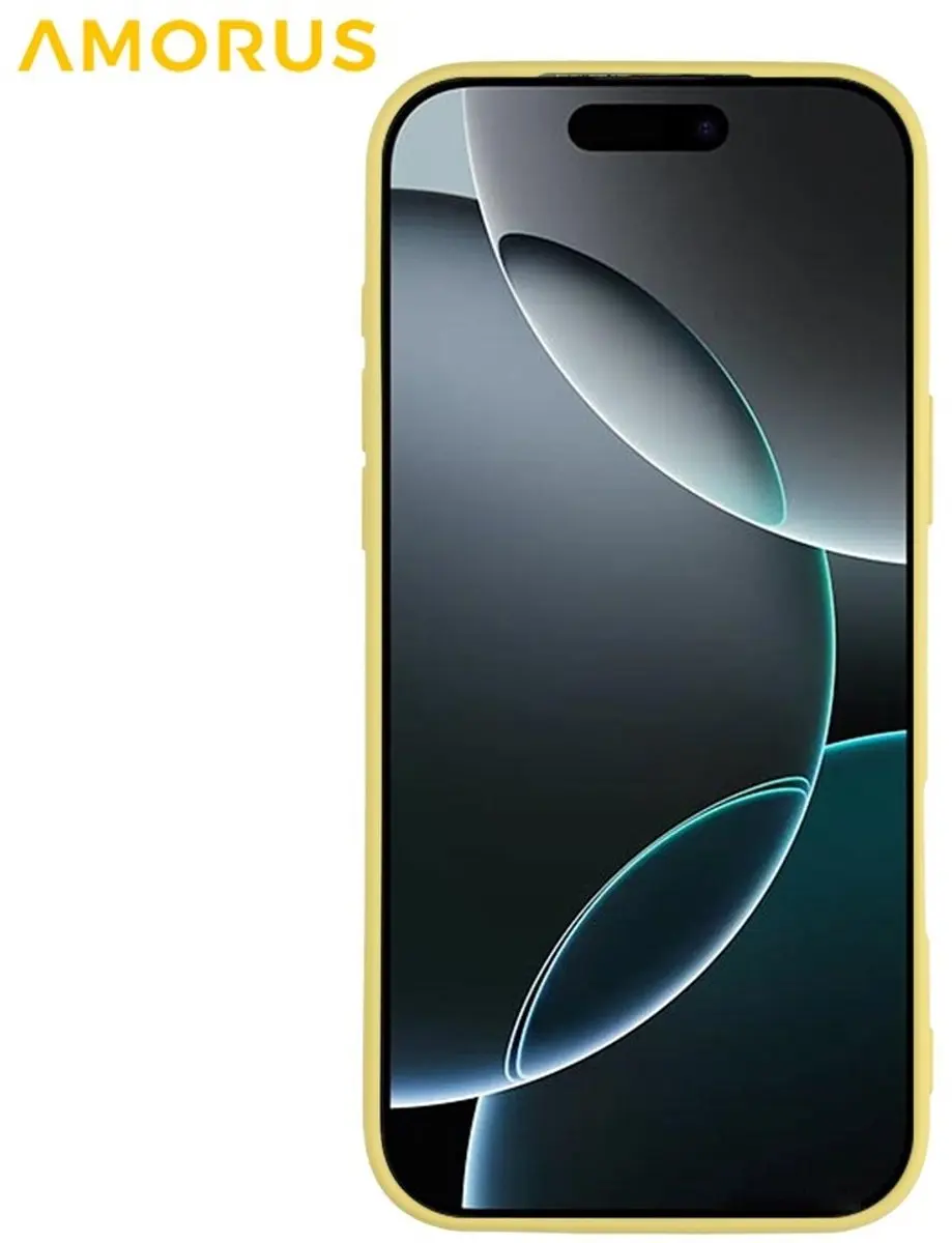 Amorus iPhone 17 Pro Max Hoesje - Sand Yellow