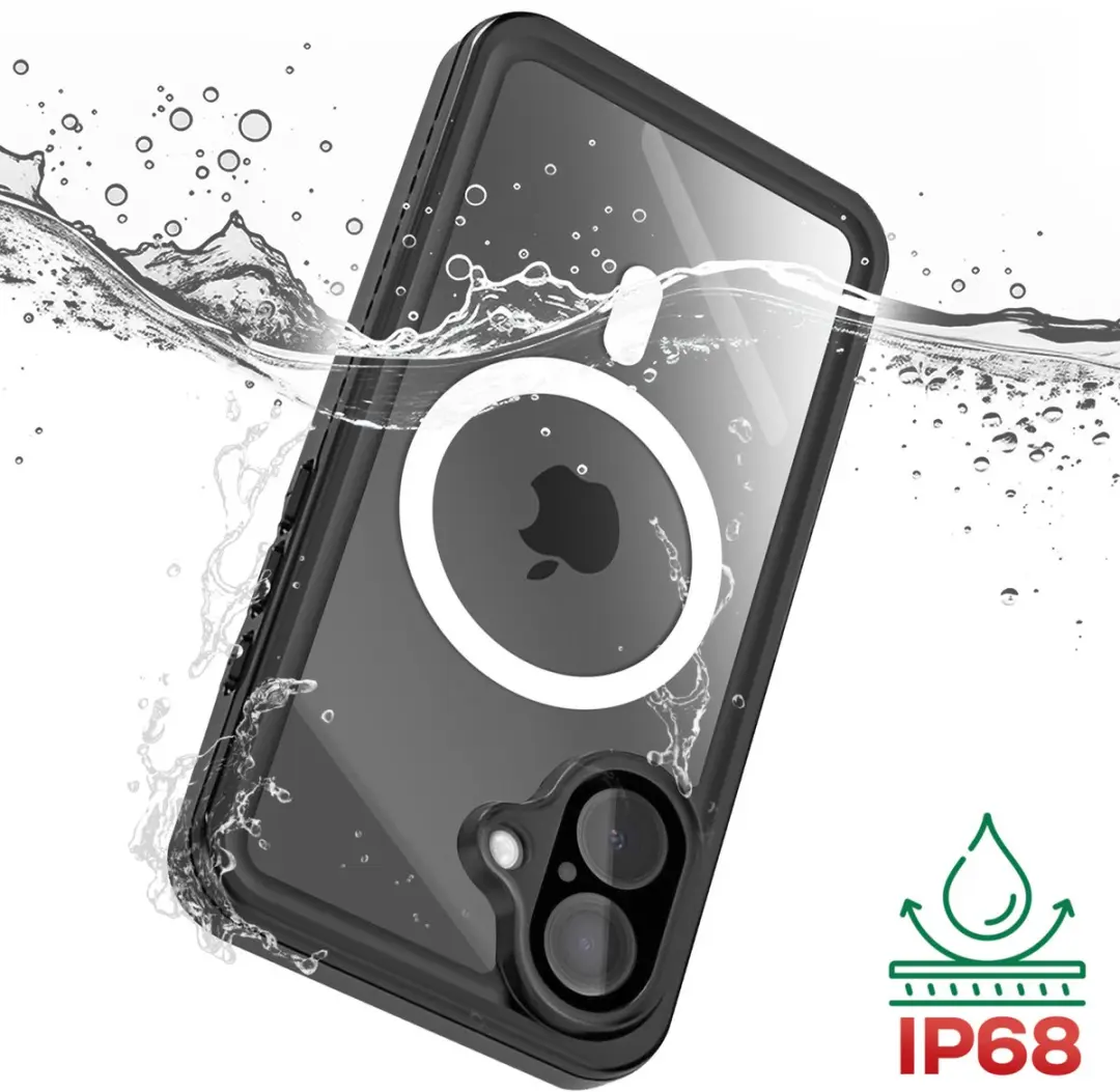 Redpepper Hoesje iPhone 17 IP68 2m - Zwart BACK-REDP-17N