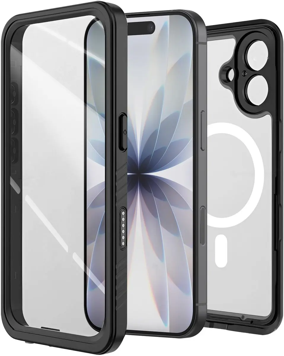Redpepper Hoesje iPhone 17 IP68 2m - Zwart BACK-REDP-17N