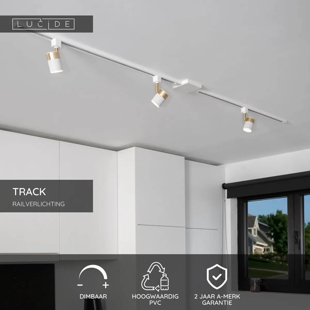 Lucide TRACK T-koppelstuk B Railverlichting - Wit