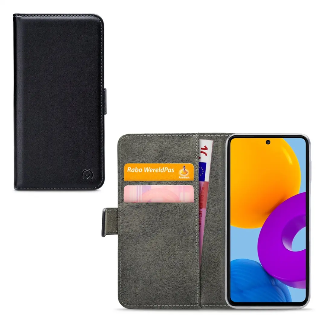 Mobilize Classic Gelly Wallet Bookcase Samsung Galaxy M52 - Zwart