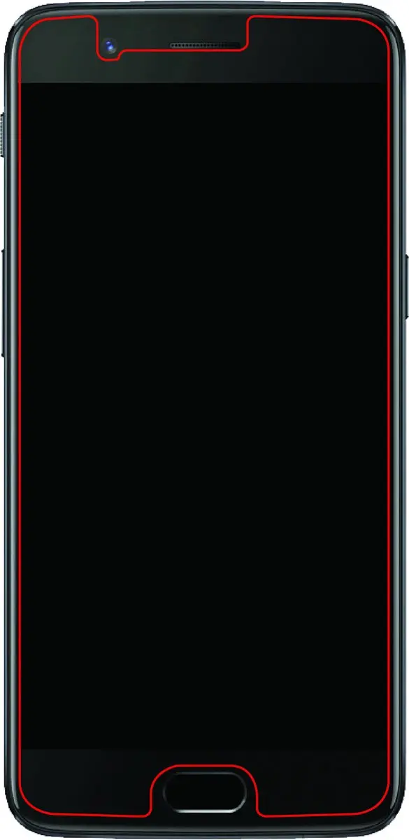 Mobilize Screenprotector OnePlus 5 - Case Friendly