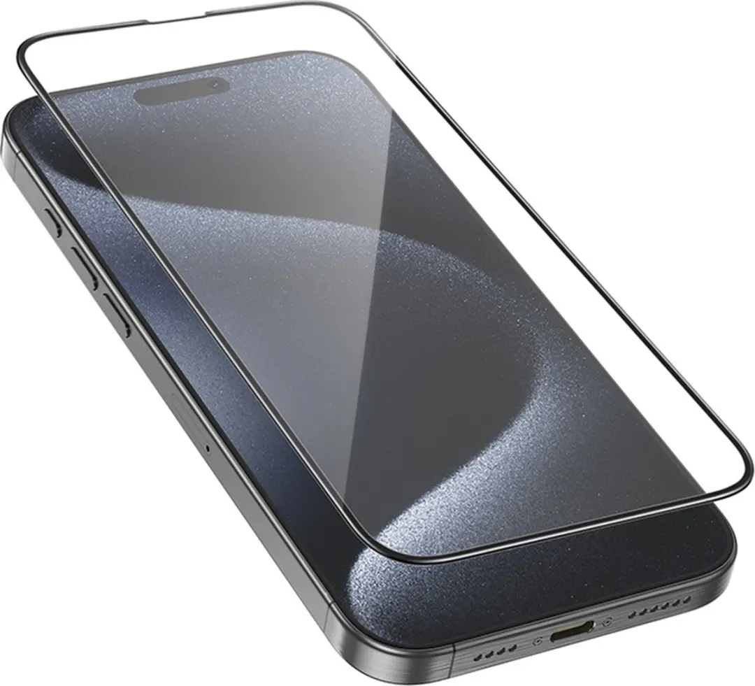 Hoco Glas Screenprotector iPhone 15/16 - 5 Stuks - afbeelding 6 van 6