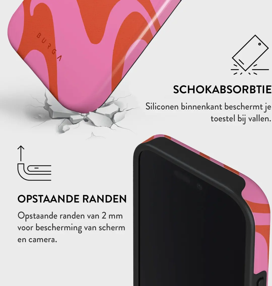 Burga Tough Case iPhone 16 Pro Max - Ride The Wave