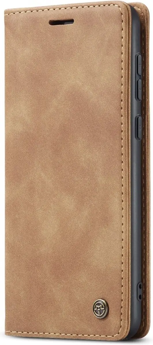 Caseme Book Case Samsung Galaxy A55 - Bruin - afbeelding 6 van 6