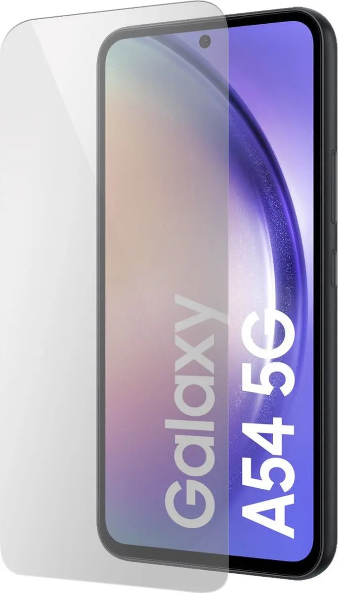 Mobiparts Screenprotector Samsung Galaxy A54 - Gehard Glas Anti-bacterieel