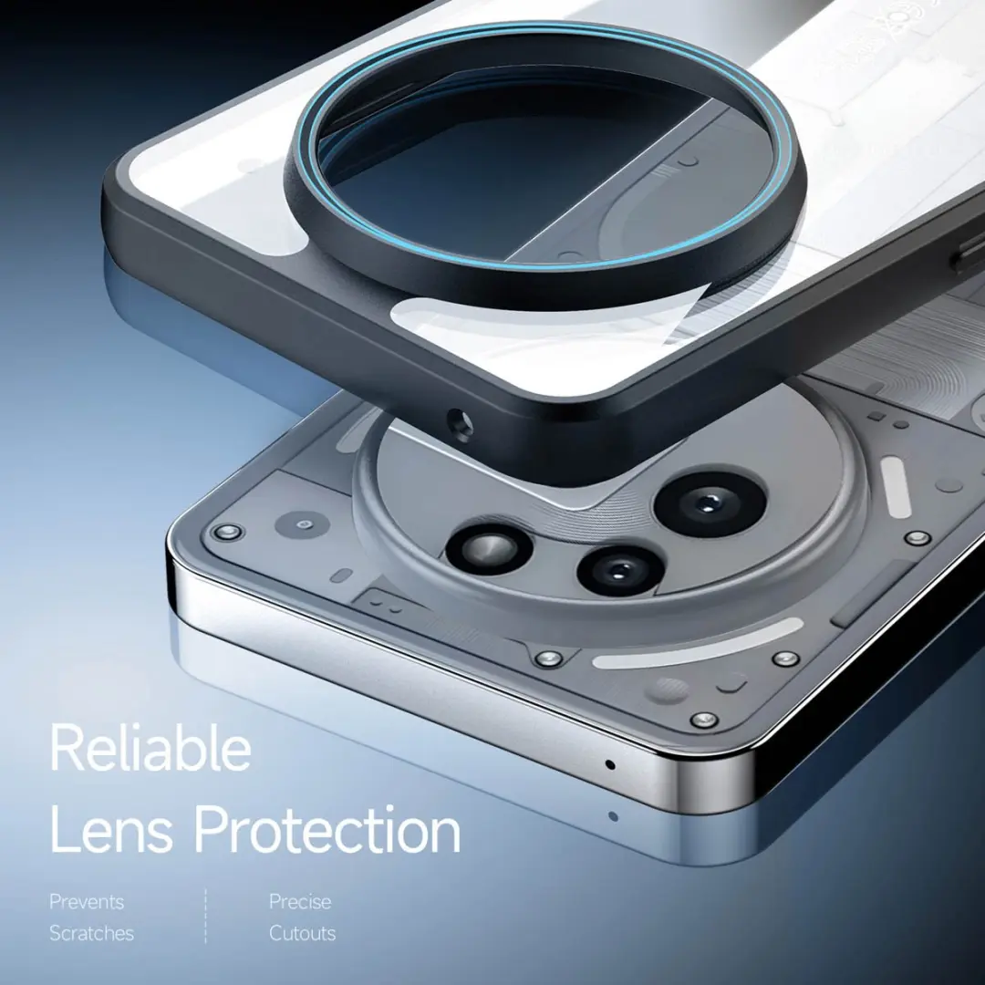 Dux Ducis Aimo Back Cover Nothing Phone 3a Pro - Zwart - SH00085754