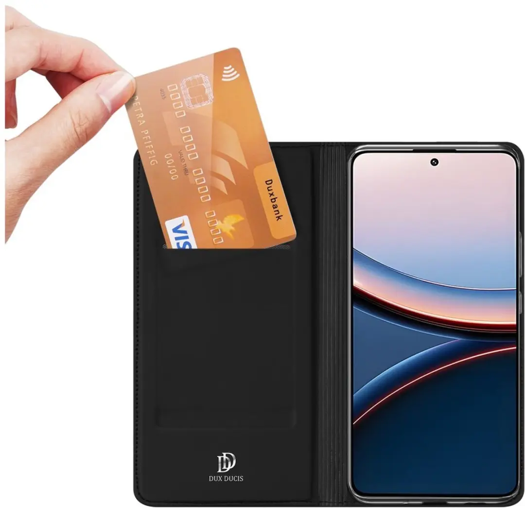 Dux Ducis Skin Pro Hoesje Xiaomi Poco F7 Ultra - Zwart