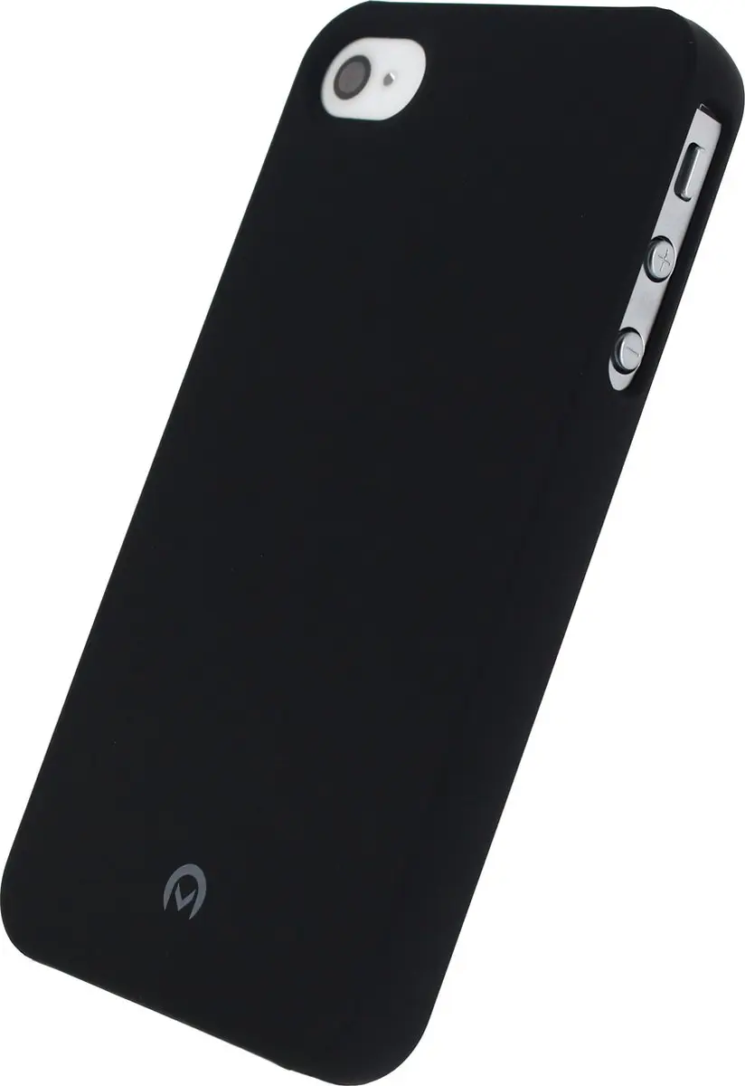 Mobilize Cover Premium Coating Apple iPhone 4/4S - Zwart