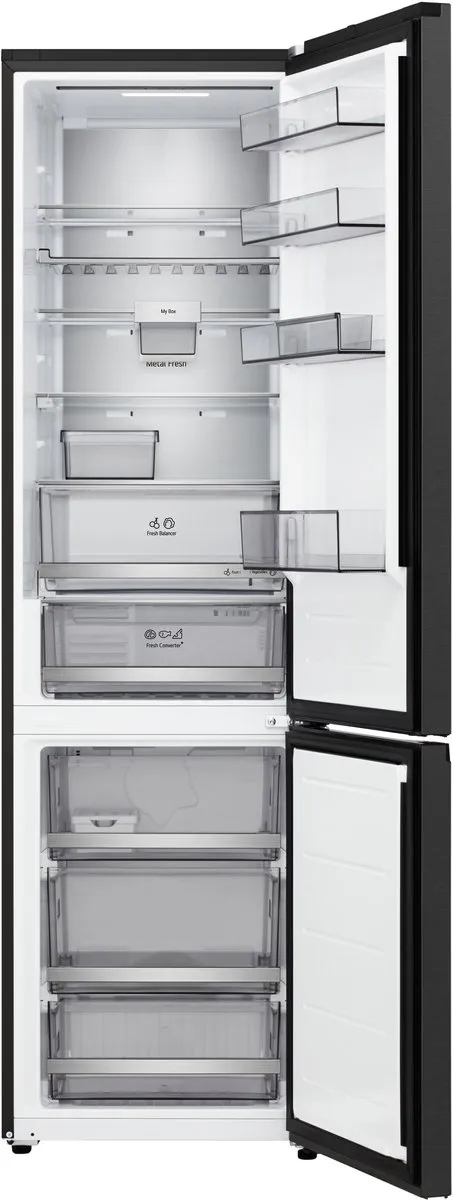 LG GBBS726CEV Vrijstaand Koelkast 375L - Zwart