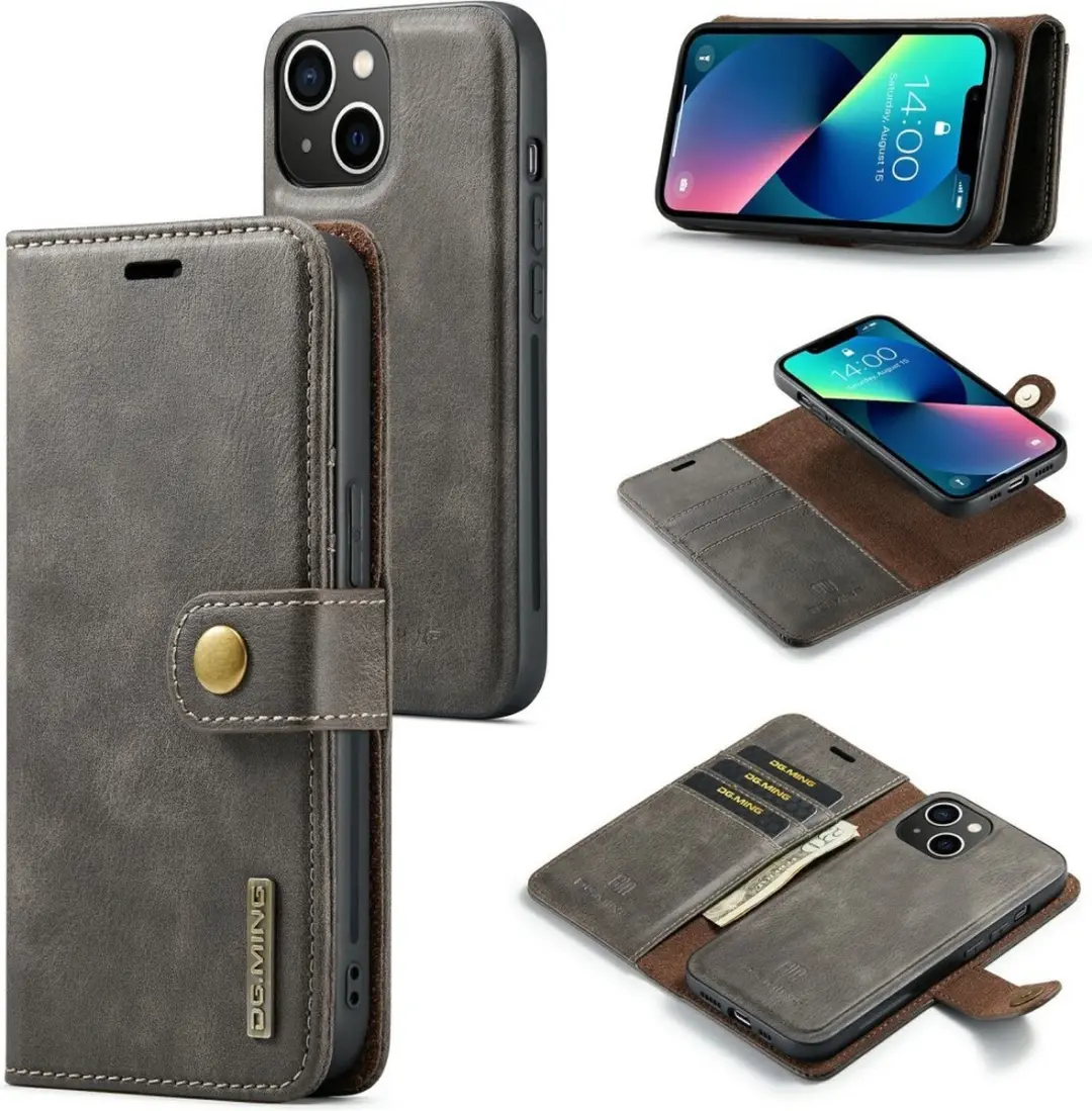 DG.MING iPhone 15 Hoesje Grijs