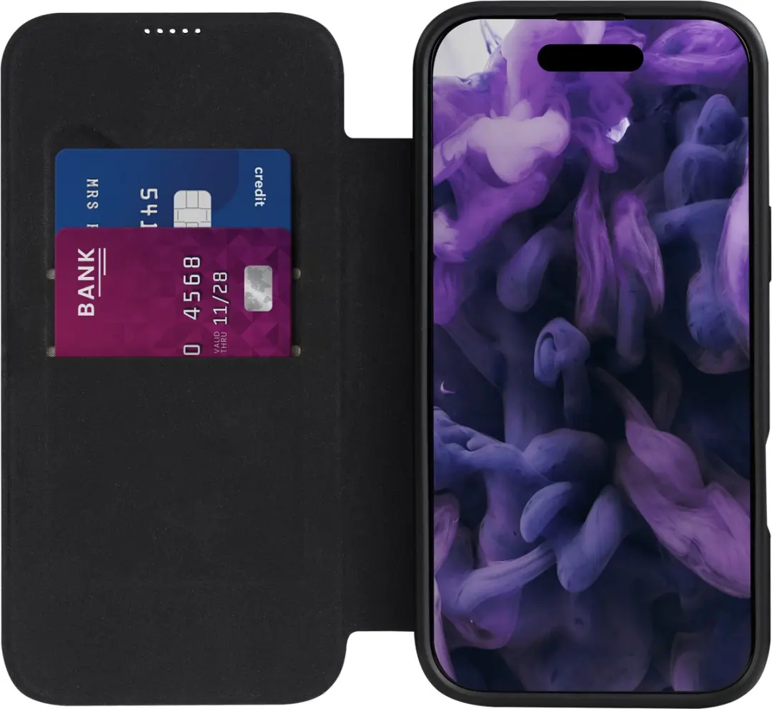 Laut MagFolio iPhone Air LIP25CMFBK - Hoes 2 Pasjes - Zwart