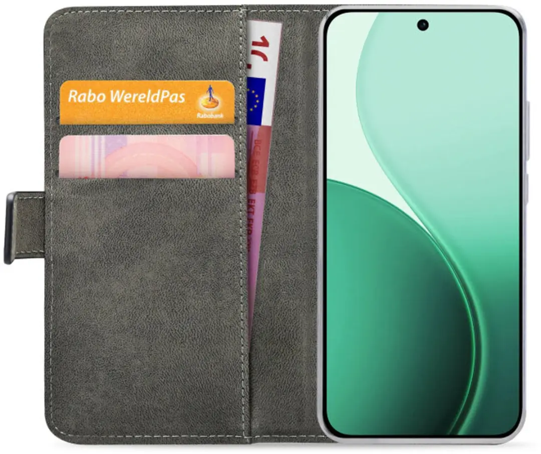 Mobilize Classic Gelly OPPO Reno 14 Hoesje - Pasjeshouder Zwart