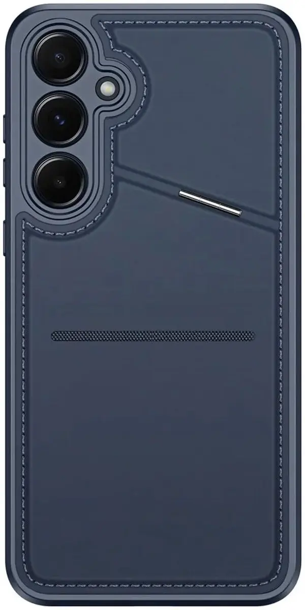 Dux Ducis Rafi Series Telefoonhoesje Samsung Galaxy A35 5G - Donkerblauw - afbeelding 6 van 6