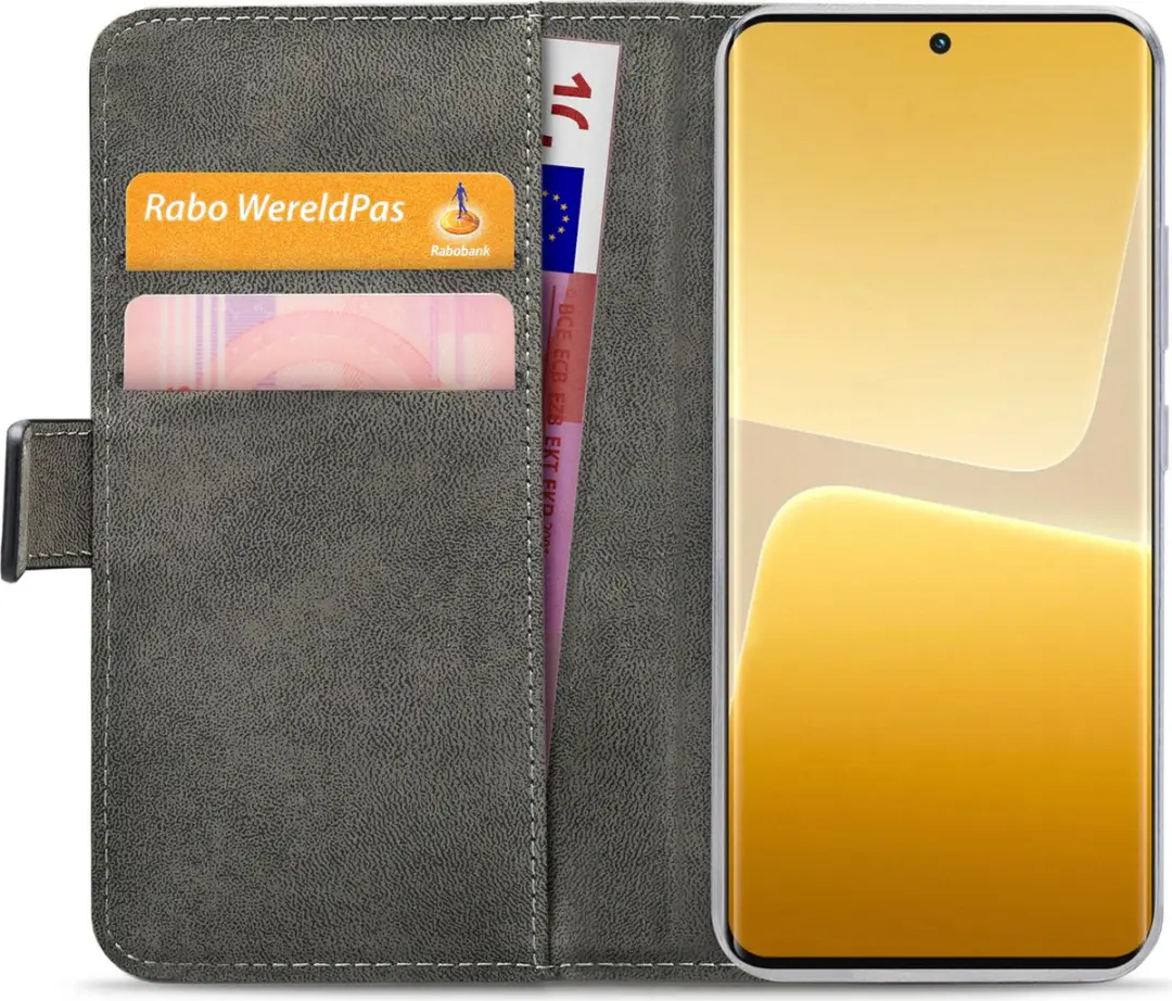 Mobilize Classic Gelly Wallet Bookcase Xiaomi 13 Ultra - Zwart