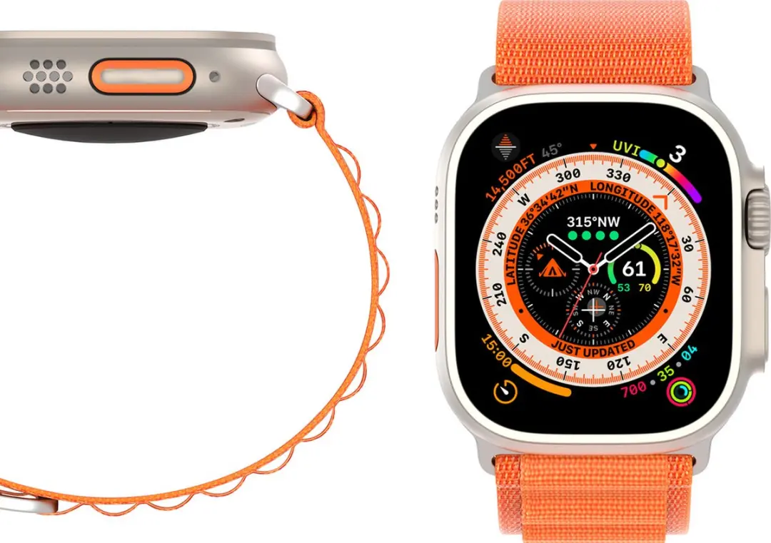 Dux Ducis GS-versie Sportband - Apple Watch - 41mm - Oranje