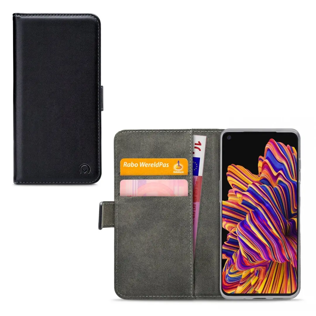 Mobilize Classic Gelly Wallet Bookcase Samsung Galaxy Xcover Pro - 2 Pasjes - Zwart
