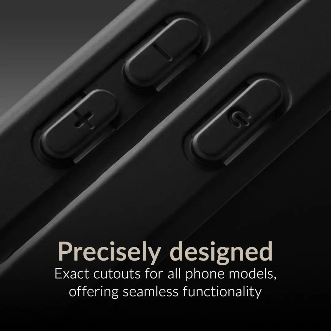 Mobilize Hybrid Backcover MOB-MCHCB-GALA265G - Samsung Galaxy A26 - Zwart
