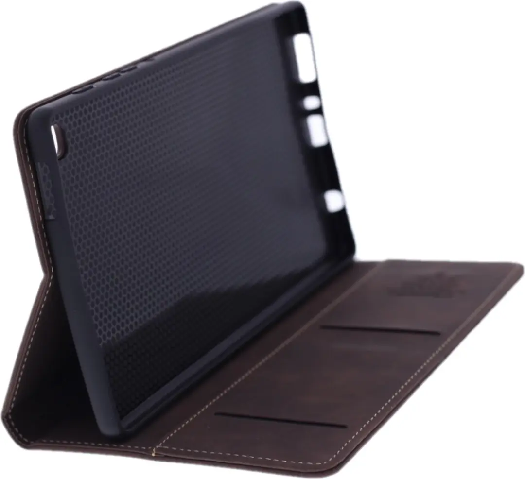Caseme Tablethoes Samsung Galaxy Tab A7 - Donkerbruin